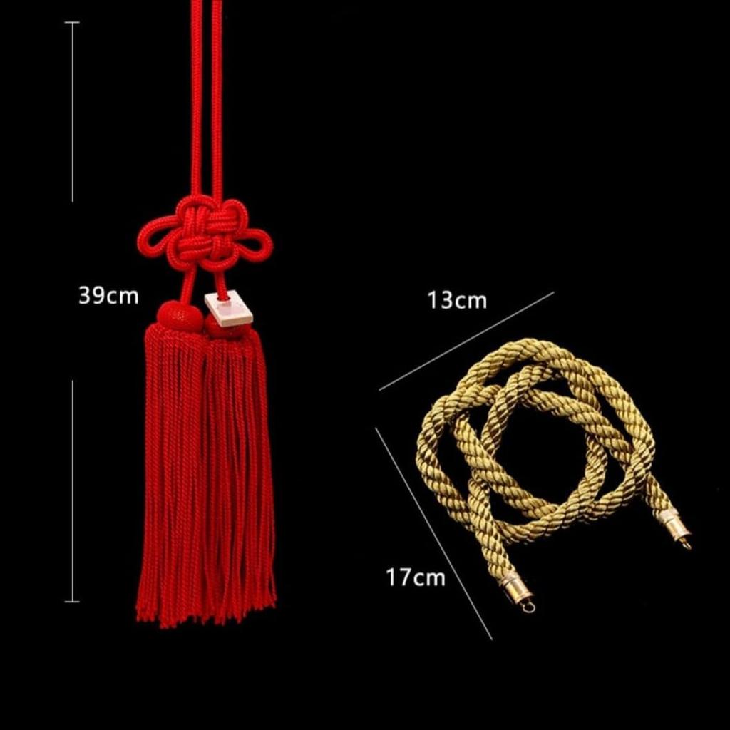 Riuuyyi Car Decorative Tassel Charm Junction Produce JP Pendant Rearview