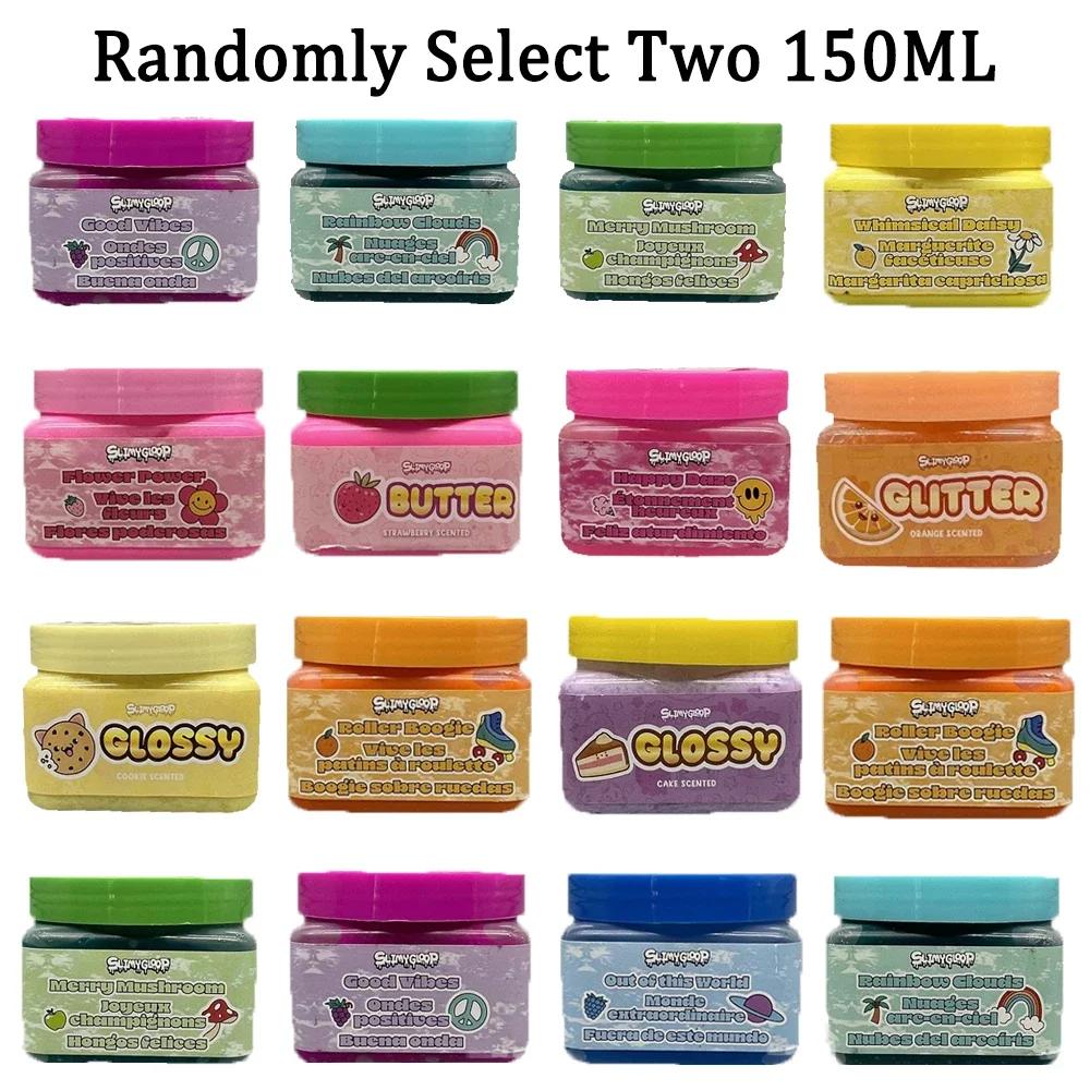 150ml Slime Set Safe Non Toxic Adhesive Crystal Mud with Fragrance for To Relieve Stress Handmade DIY Toy Making
