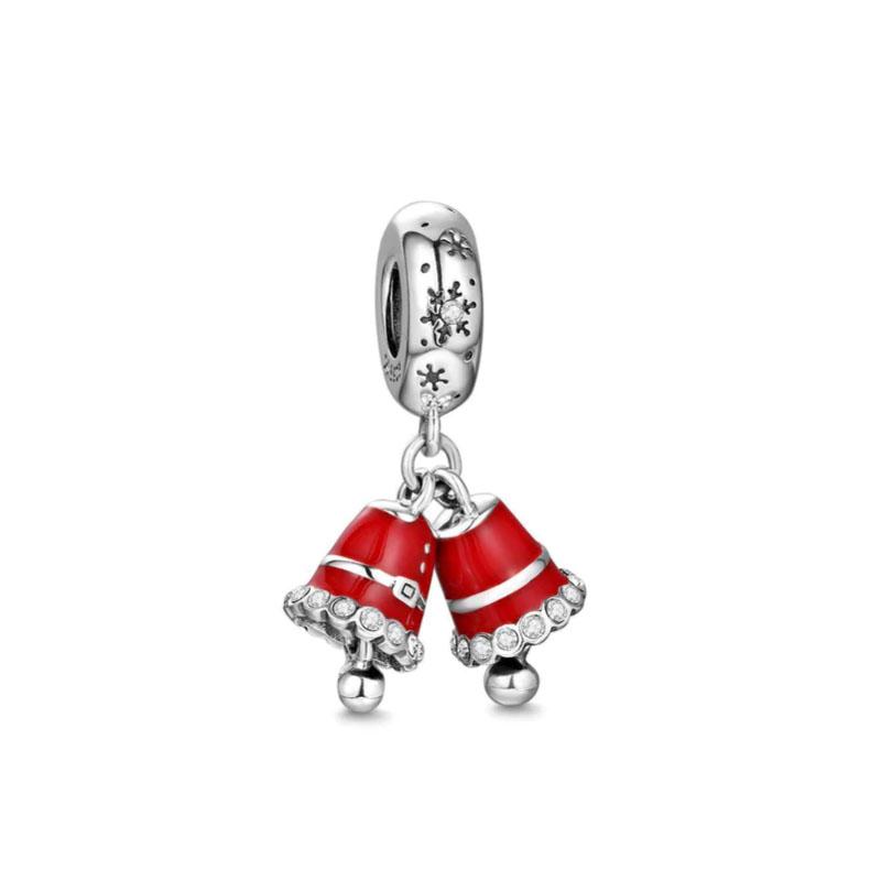 Original Copper Cake Christmas Snowman Burger Dress Charms Pendant Beads Fitbracelet Fine Diy Jewelry Making