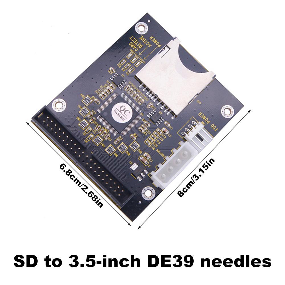 SD Memory Card To 3.5inch 40Pins Male IDE Adapter Support Up To 128gb SDXD Card SD Card Module To IDE3.5 40 Pin