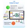 OSSURET 8Core DSP Car Multimedia Player for RS3 Sportback A3 8P S3 2003-2013 Carplay 4G Autoradio RDS GPS BT 4G-LTE WiFi AI  Intelligent Navigation