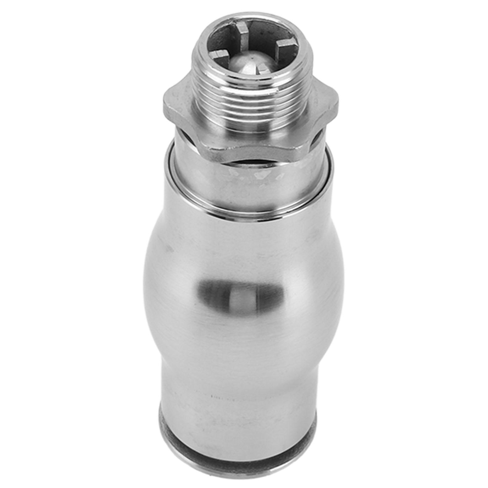 

304 Stainless Steel Frothy Nozzle Water Fountain Frothy Sprayer Nozzle for Landscape Pool Patio G1.5in 10‑136kpa
