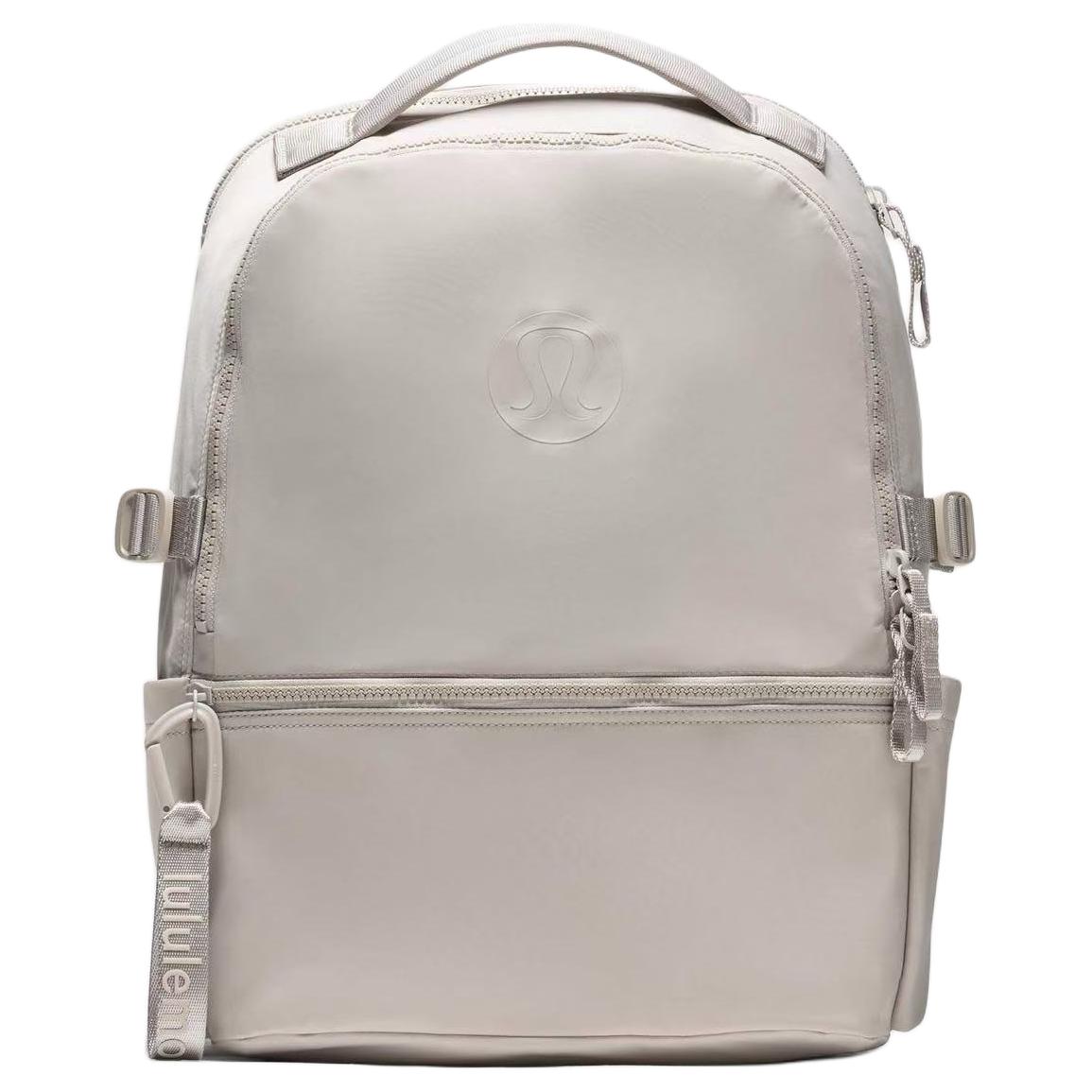 Lululemon New Crew Water-Resistant 22L Polyester Backpack Women backpack Urban-Sand LU9CLES-075034 Urban Sandy Brown
