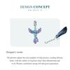 BAMOER 925 Sterling Silver Phoenix Beads Dangle Charm Fit Original Bracelets Women DIY Jewelry