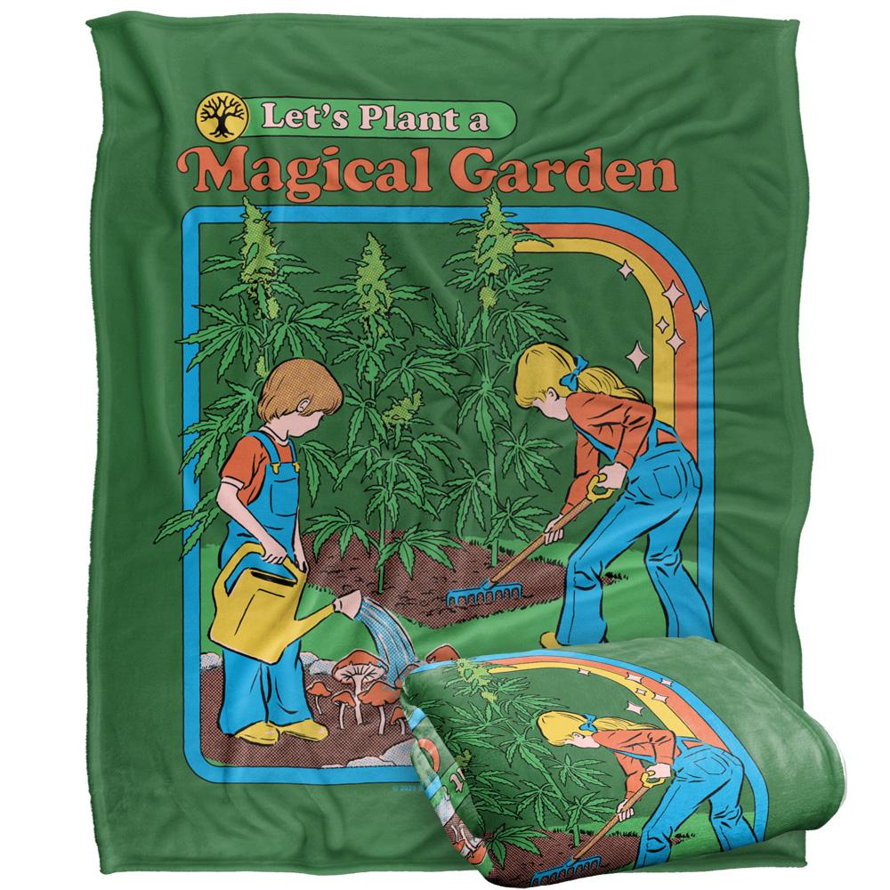 Steven Rhodes Let´s Plant A Magical Garden Soft Touch Blanket