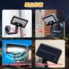 Outdoor Solar-Powered Motion Sensor Light with Magnetic Base, Waterproof, 92 LEDs, Warm White, USB Rechargeable, Zero Electricity Cost, IP65