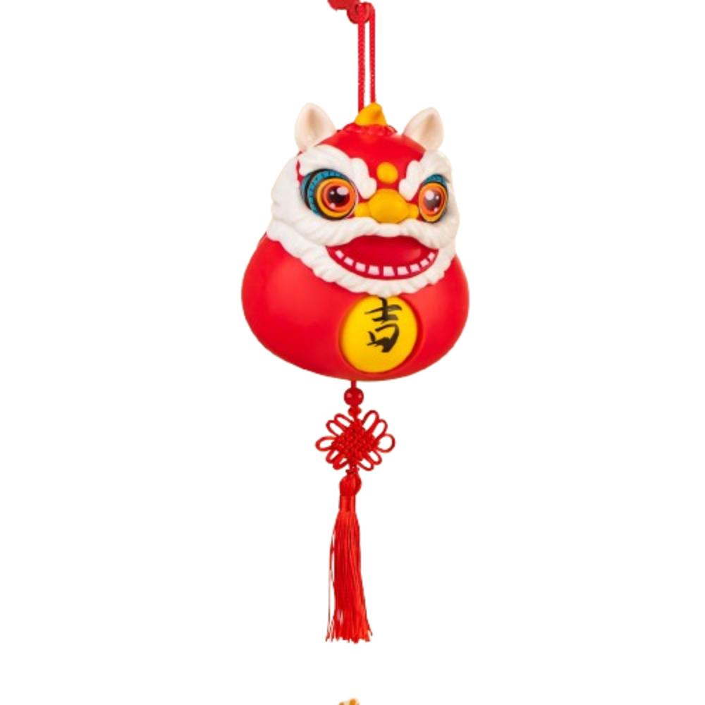 

Брелок Львиный танец Колокольчик Украшение Подвеска на зеркало заднего вида автомобиля Подарки на день рождения друзьям Style 4