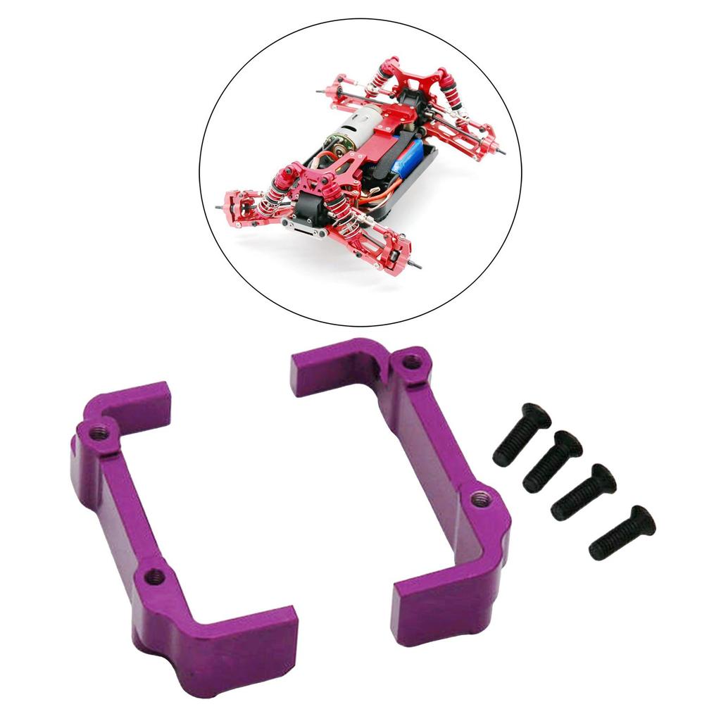 2Pcs 1:12 Scale RC Car Battery Holder Modified Part for 124018 124019 1:12 RC Car