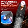Reusable Condoms Penis Extend Sleeve with Vibrator Dick Enlarger Dildo Enhancer Delay Ejaculation Cock Rings Sex Toys for Men