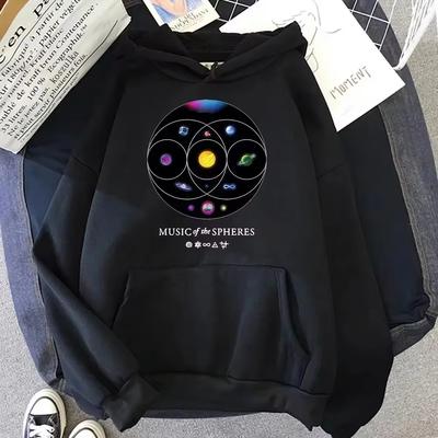 2024 Coldplay The Spheres Bluzy Z Nadrukiem I Will Try To Fix You Bluza Jesień Zima Damskie Męskie Bluzy Kwiat Życia Ubrania