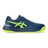 Asics Gel Resolution 9 Soft And Comfortable Abrasion Resistant Low top Kids' Training Shoes Dark Blue 1044A067-404