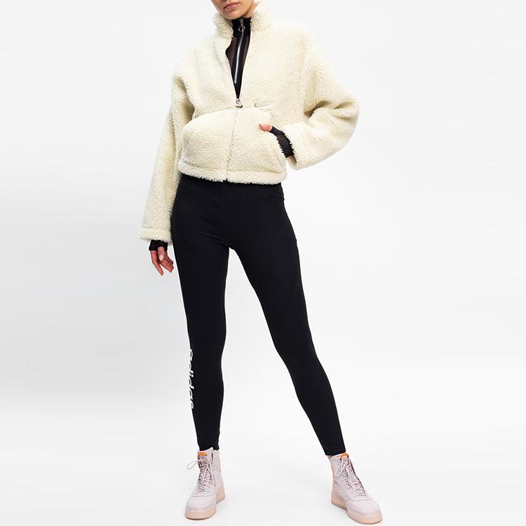 Nike Womens Sportswear Swoosh Jacket White Women Streetwear CU6639-238