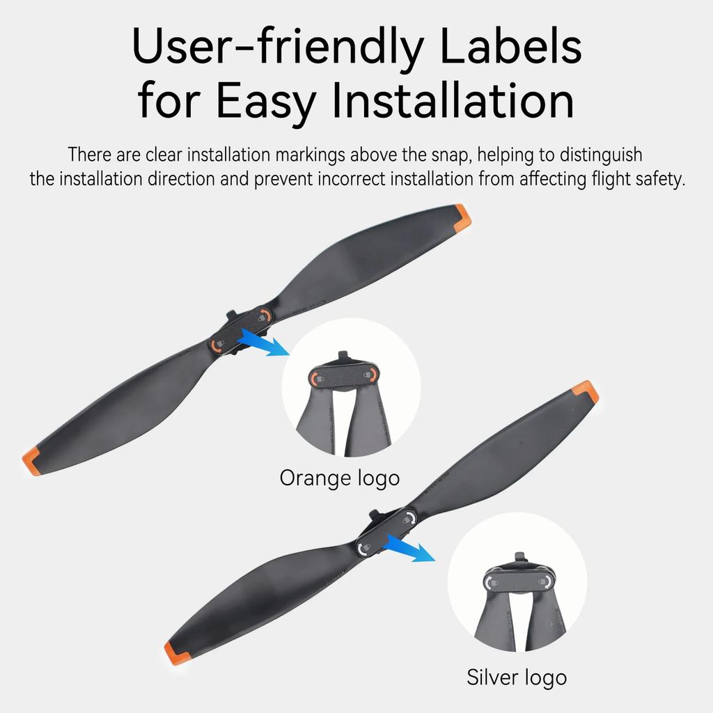 For DJI Mini 5 Pro Propeller Drone Blade Props Wing for DJI Mini 5 Pro Replacement Propellers Drone Accessories