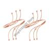 2pcs Upper Arm Bracelet Metal Coil Spiral Shape Armband Cuff Fashion Simple Arm Bangle Armlet Adjustable for Women Girl