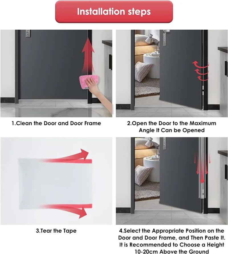 1PC 1.2mx10cm/17cm Door Hinge Guard Proof Finger Pinch Guard Safety Door Guard For Home Clear Safety Door Hinge Protector Cover