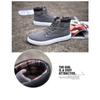 2024 Men Casual Shoes High Top Canvas Shoes Sneakers Man Lace-Up Breathable Trainers Men Baskets Basic Flats Shoes