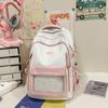 Preppy Student School Bag Lightweight Large Capacity Backpack