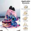 1pz Coperta con Stampa Stitch - Morbida, Coperta per Tutte le Stagioni per Soggiorno, Camera da Letto, Regalo Personalizzato con Adorabile Design Cartoon
