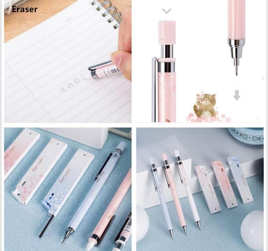 Sakura Mechanical Pencils Sakura Mechanical Pencils 3 Easy To Write Mechanical Pencils for Junior High School HB Pencil Lead 3 Pack for Writing