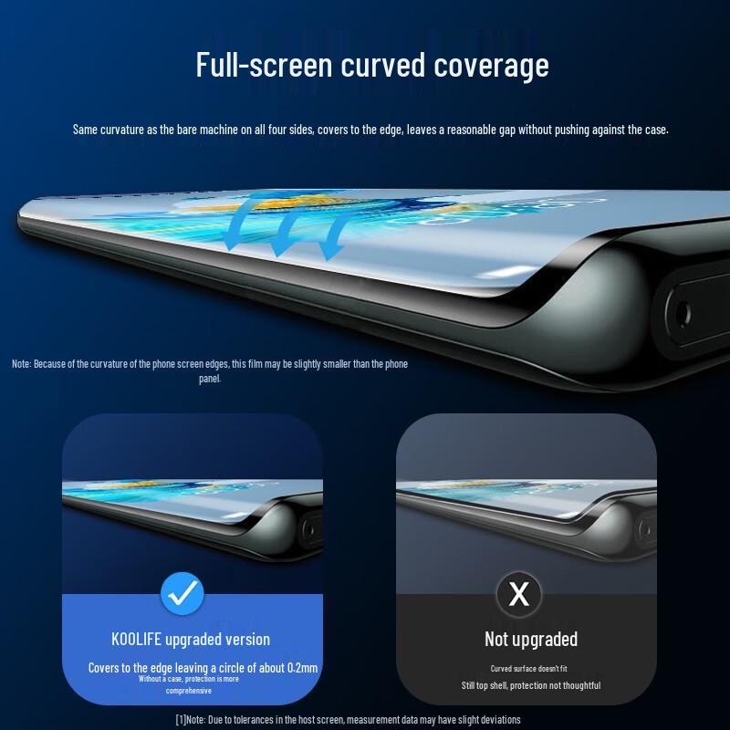 KOOLIFE Tempered Glass Protector for Huawei Mate Series