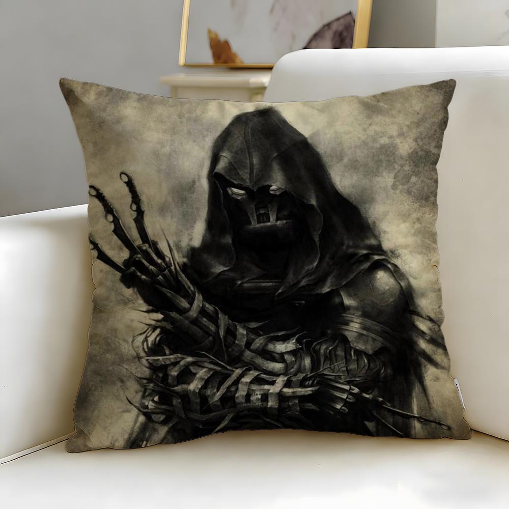 classic game Destiny Cushion Cover Soft  EasyWash Pillow Case  Versatile for Couch Bed Travel and Office