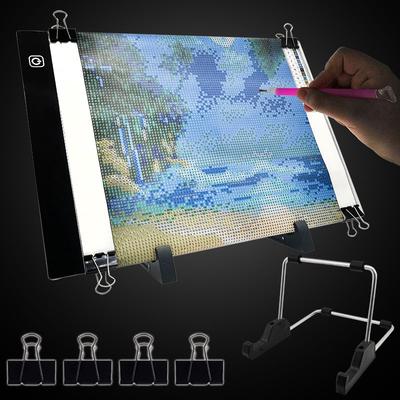 Pad de Luz LED A4 Para Bordado de Diamantes 5D Kit de Herramientas de Tablero de Luz
