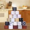 1pc 5m/196.85in  Wood Grain Border Sticker Self-adhesive DIY Wallpaper Sill Door Frame Floor Wall Decoration Marble Baseboard