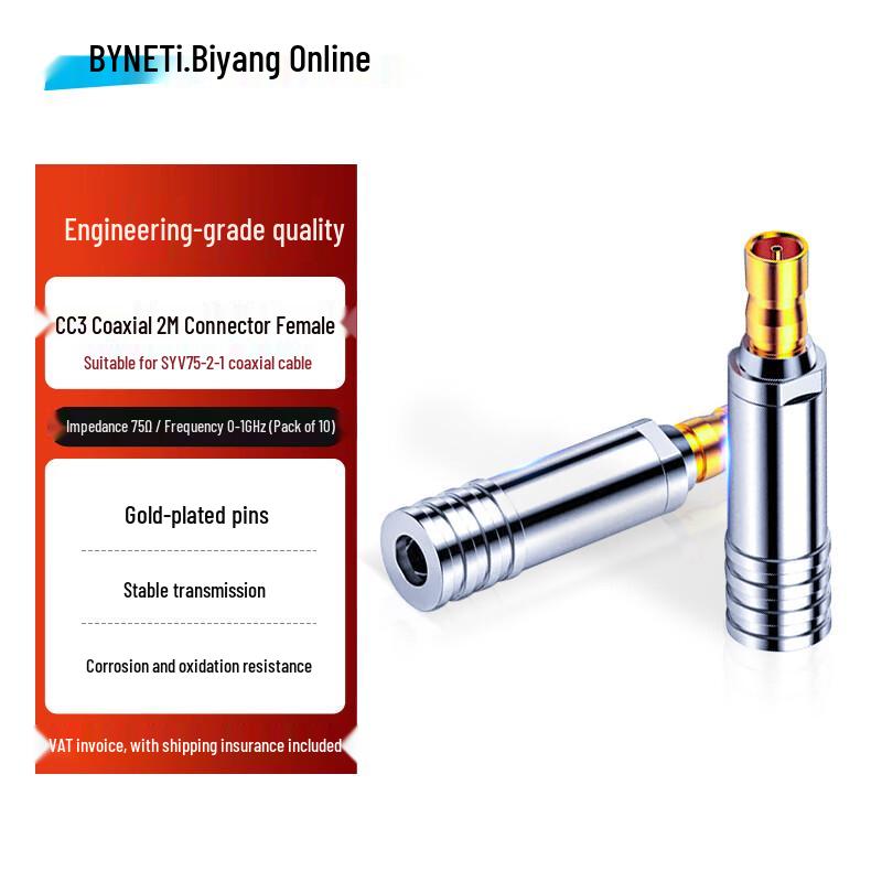 BYNET E1 75 Ohm Coaxial DDF Connectors & Adapters