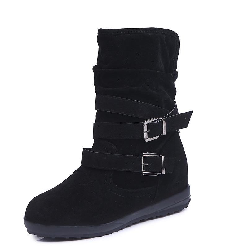 Women s Cotton Cross-Border Shoes 2021 - Taizhou Manufacturer Dropshipping Boots 38 чёрный