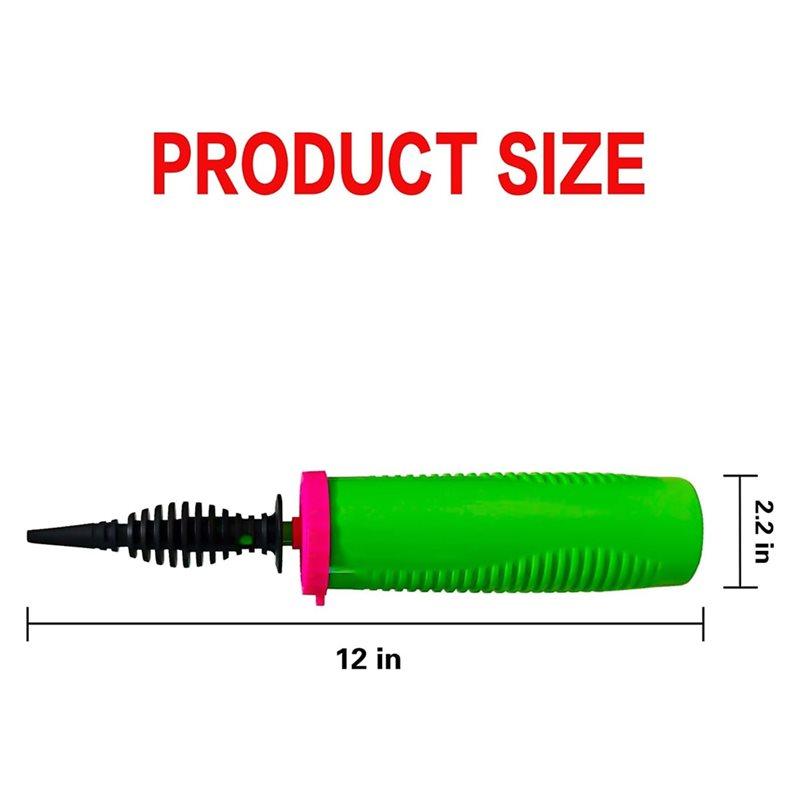 ABBP-Portable Hand-Push Balloon Inflator, Two-Way Double-Action Balloon Pump, Handheld Balloon Pump