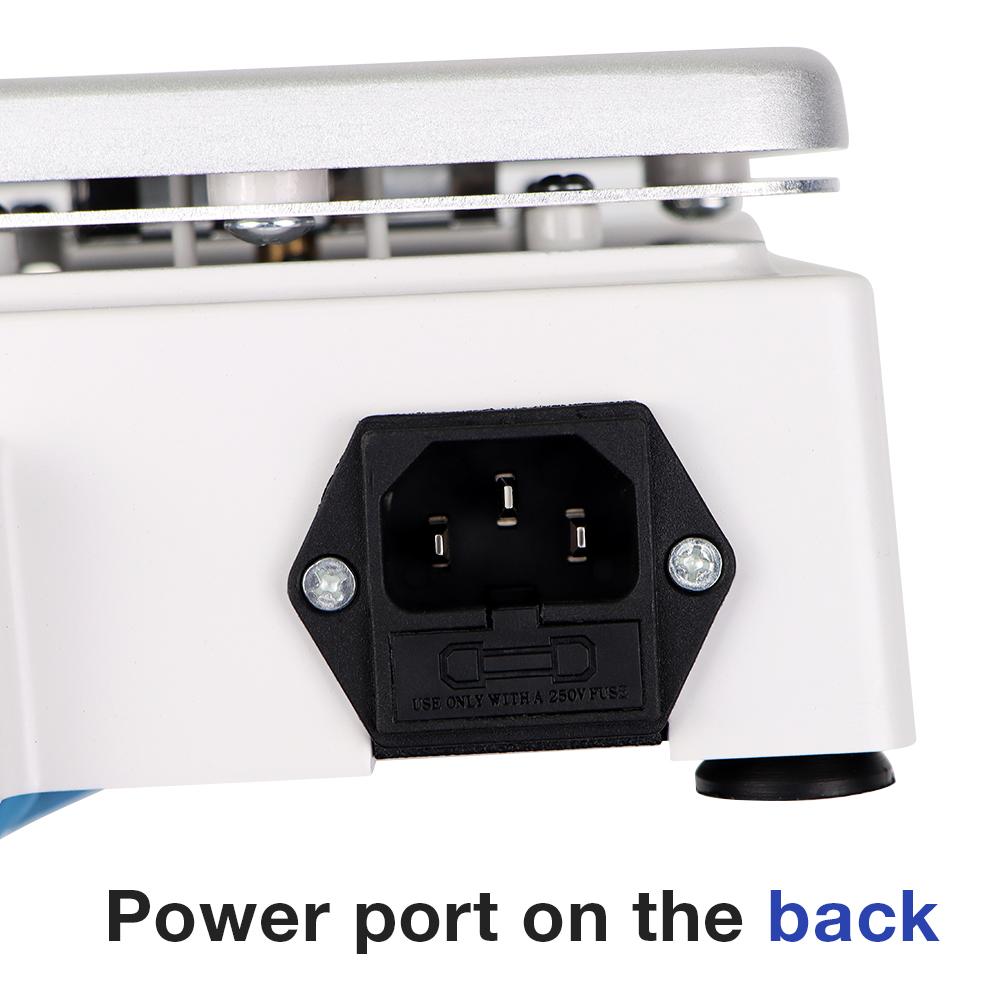 SH-2 Heating Magnetic Stirrer  Hot Plate Stirrer Adjustable Magnetic Mixer EU Plug 2000ml Liquid Stirrator for Laboratory