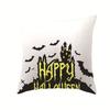 Halloween Pillows, Pumpkin and Black Cat Series Pillow Cases, Holiday Decoration Pillow Cases