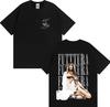 Fashion Trendsetter Male Tshirt Singer TINI Futttura Casual Gothic 2026 Summer Print Pure Cotton Casual Tshirt