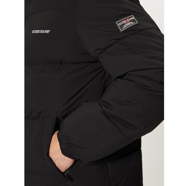 Winter Jacket Guess Jeans M4BL20 WGII2, Black, Standard Fit