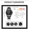 Fashion Business Men's Hands Military Men's Watch Multi-dial Men's Watch Quartz Watch Stainless steel watch