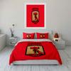 Hammer Emblem with 1904 Red Bedding Duvet Cover Set Duvet Cover Pillowcases  (1*Duvet Cover 2*Pillowcases, without duvet insert)