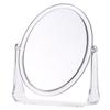 Rotatable Square Double-Sided Desktop Makeup Mirror for Dormitory