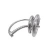 Male Stainless Steel Cage with Sounds Hollow Tubes Ring Lock Chastity