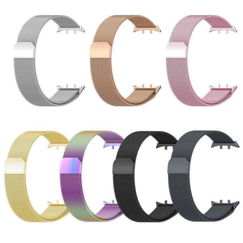 Metal Strap for Honor Watch 5 Watch5 Smartwatch Magnetic Watchband Stainless Steel Replacement Band