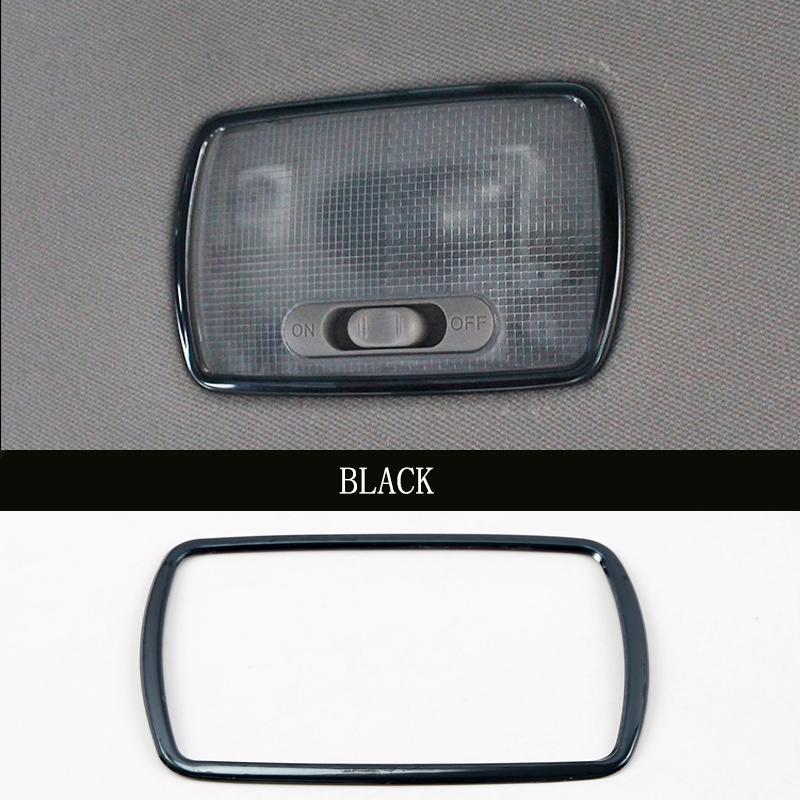 

Задние фонари для чтения, чехлы для Honda Civic 2016-10-го поколения, декоративные наклейки на декоративную рамку, салон автомобиля чёрный