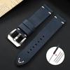 Vintage Genuine Leather Strap Soft Stitching Cowhide Watch Band Crazy Horse Calfskin Bracelet Universal Men's Business Wristband