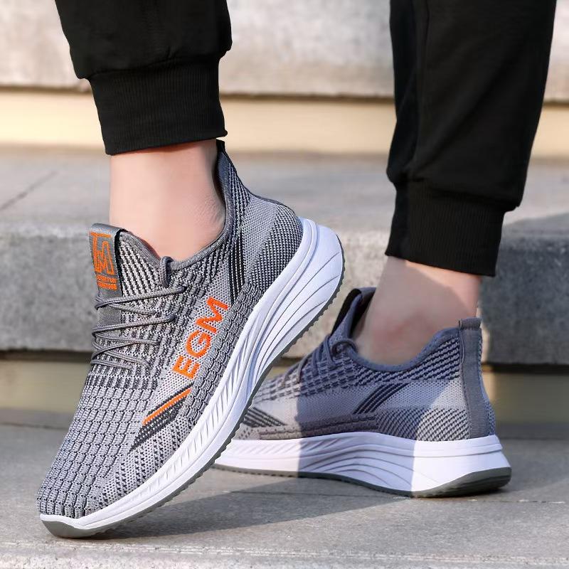 Spring and summer new men s shoes running shoes hiking shoes breathable mesh shoes youth shoes 44