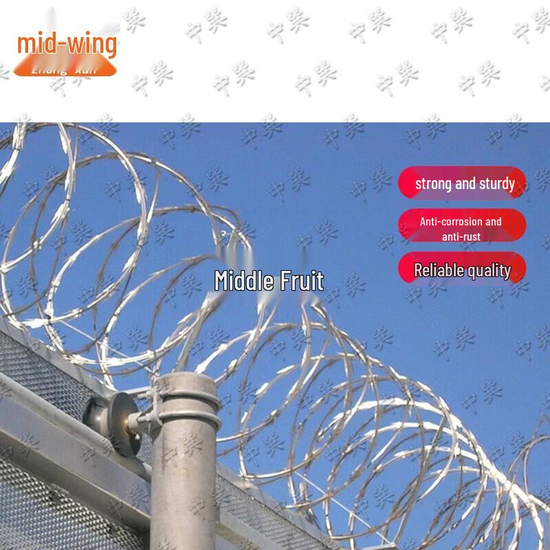 Zhongxun Stainless Steel Razor Wire Security Solutions