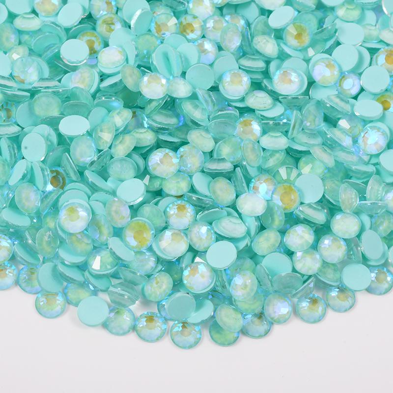 New Misty Rose Colors Glass Rhinestones SS6-SS30 Non Hotfix Crystals Flatback Crystal Rhinestones for Nail Art DIY