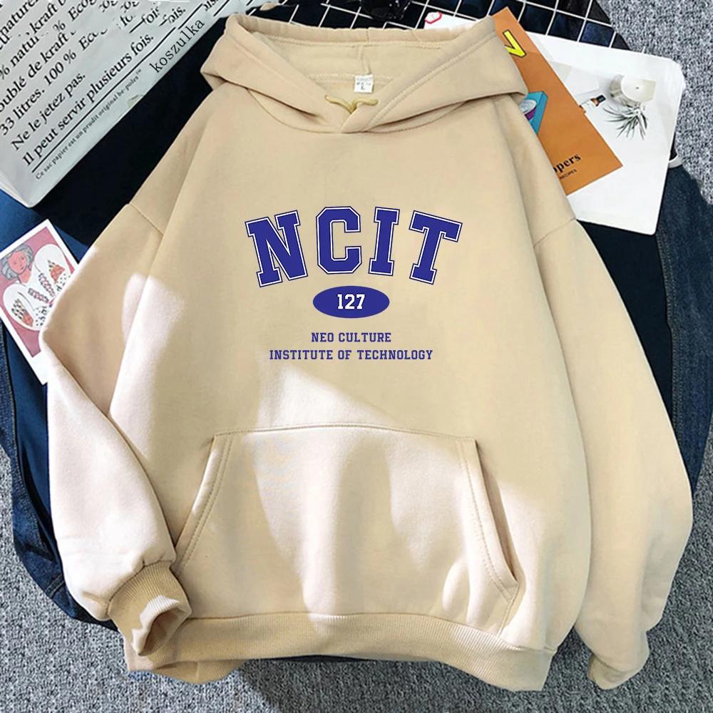 NCT 127 Hoodie Klassisch Winter Warm Damen/Herren Hoodies Frühling/Herbst Unisex Sweatshirt Vintage Sudaderas