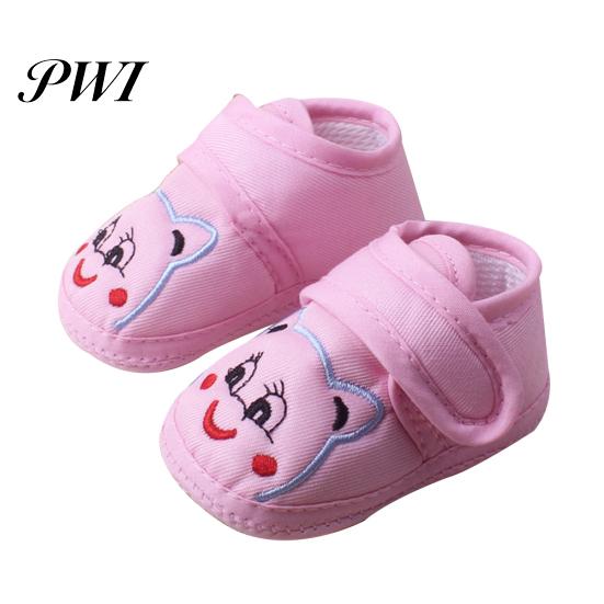 Girl Boy Cartoon Bear Breathable Anti Slip Baby Toddler Prewalker Flat Shoes