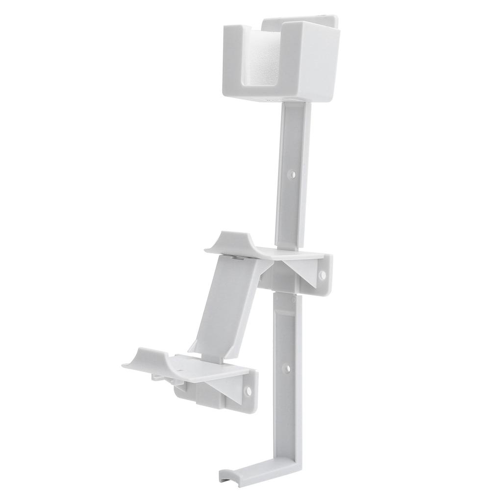 Multifunction Universal Wall Bracket with Headset Hanger for PS5PS4Xbox ControllerWhite