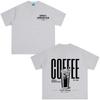 Iced Coffee Funny Print Tshirt Unisex Unisex Vintage Fashion Tshirt Summer Shortsleeved Loose Casual Cotton Tshirts Streetwear