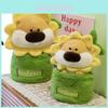 Adorable Lion Plush Toy With Sunflower Design Perfect For Creative Gifts And Home Decor