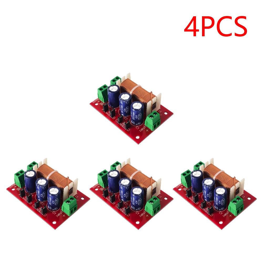 YLY-2088 Speaker Frequency Divider 400W 2 Way Crossover Filters Module Adjustable Full Range Treble Bass Welding Free